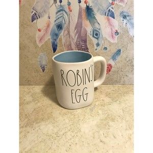 Rae Dunn Easter ROBIN'S EGG Mug